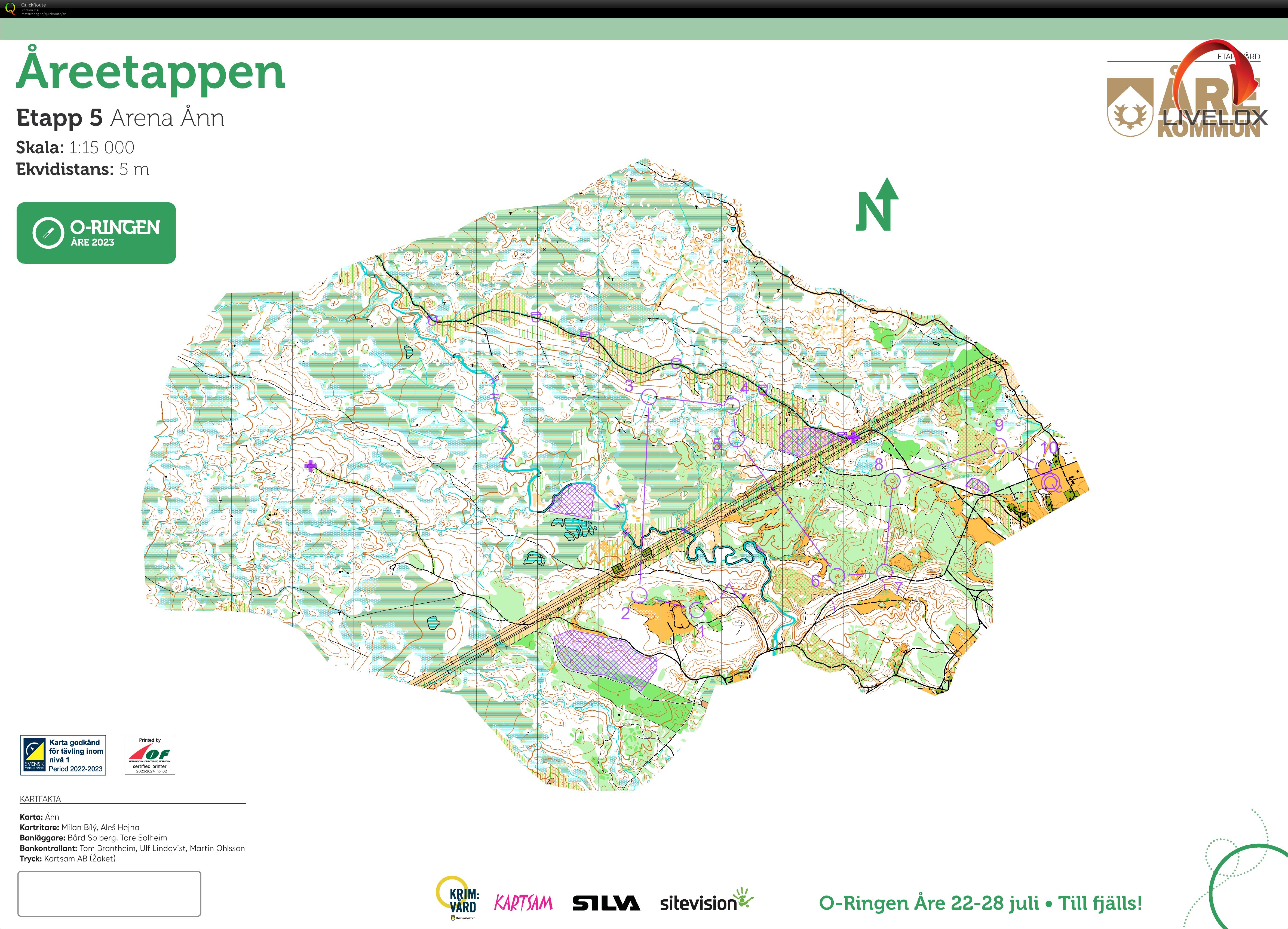 O-ringen 2023 etapp 5 (28.07.2023)