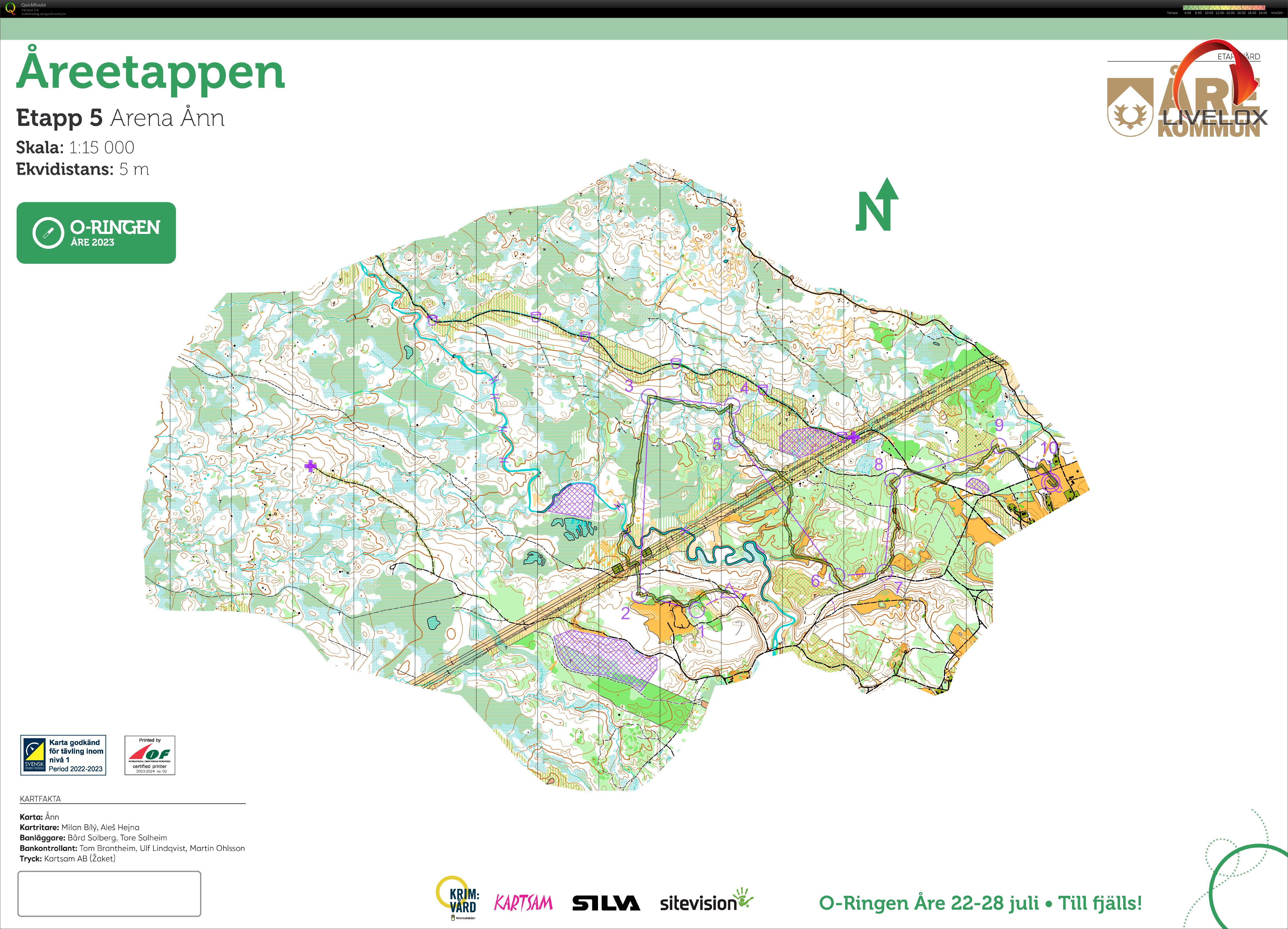 O-ringen 2023 etapp 5 (28.07.2023)