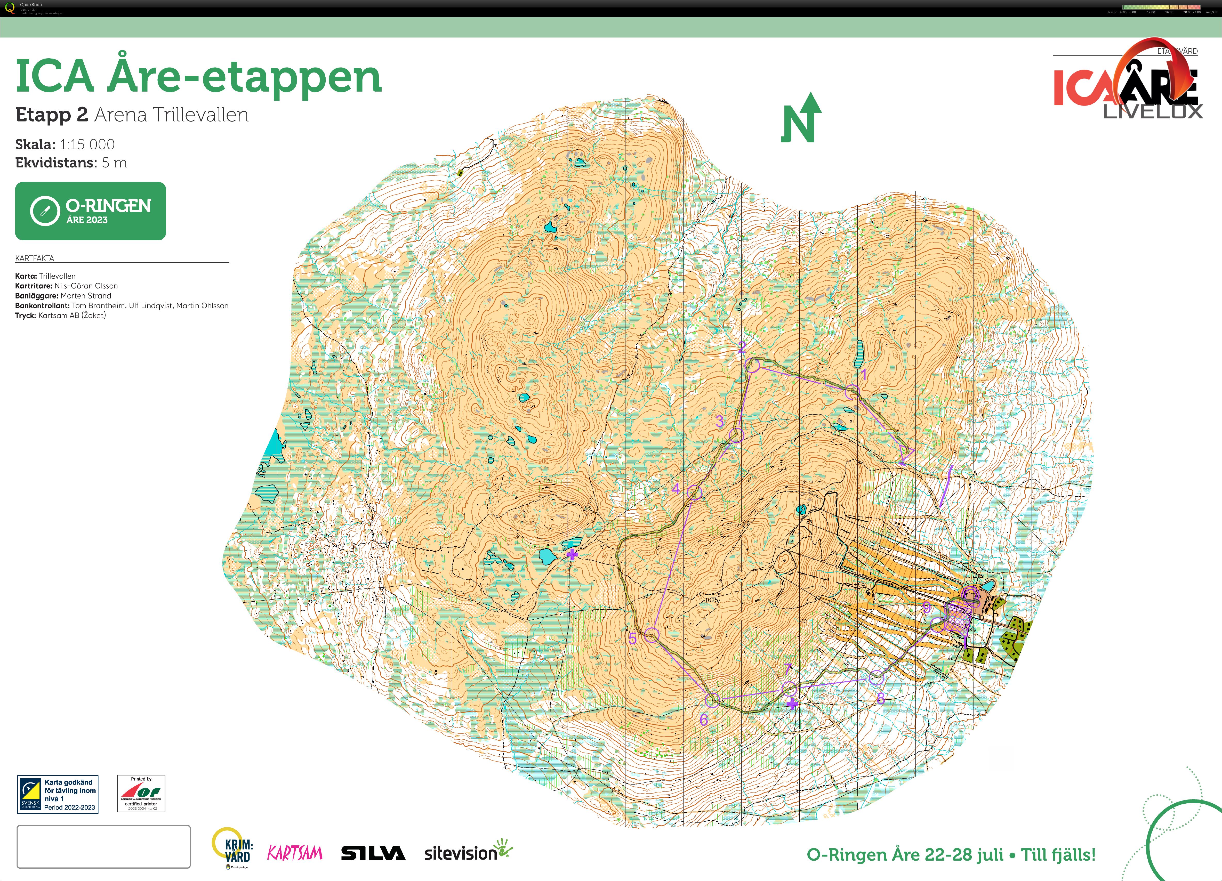 O-ringen 2023 etapp 2 (24-07-2023)