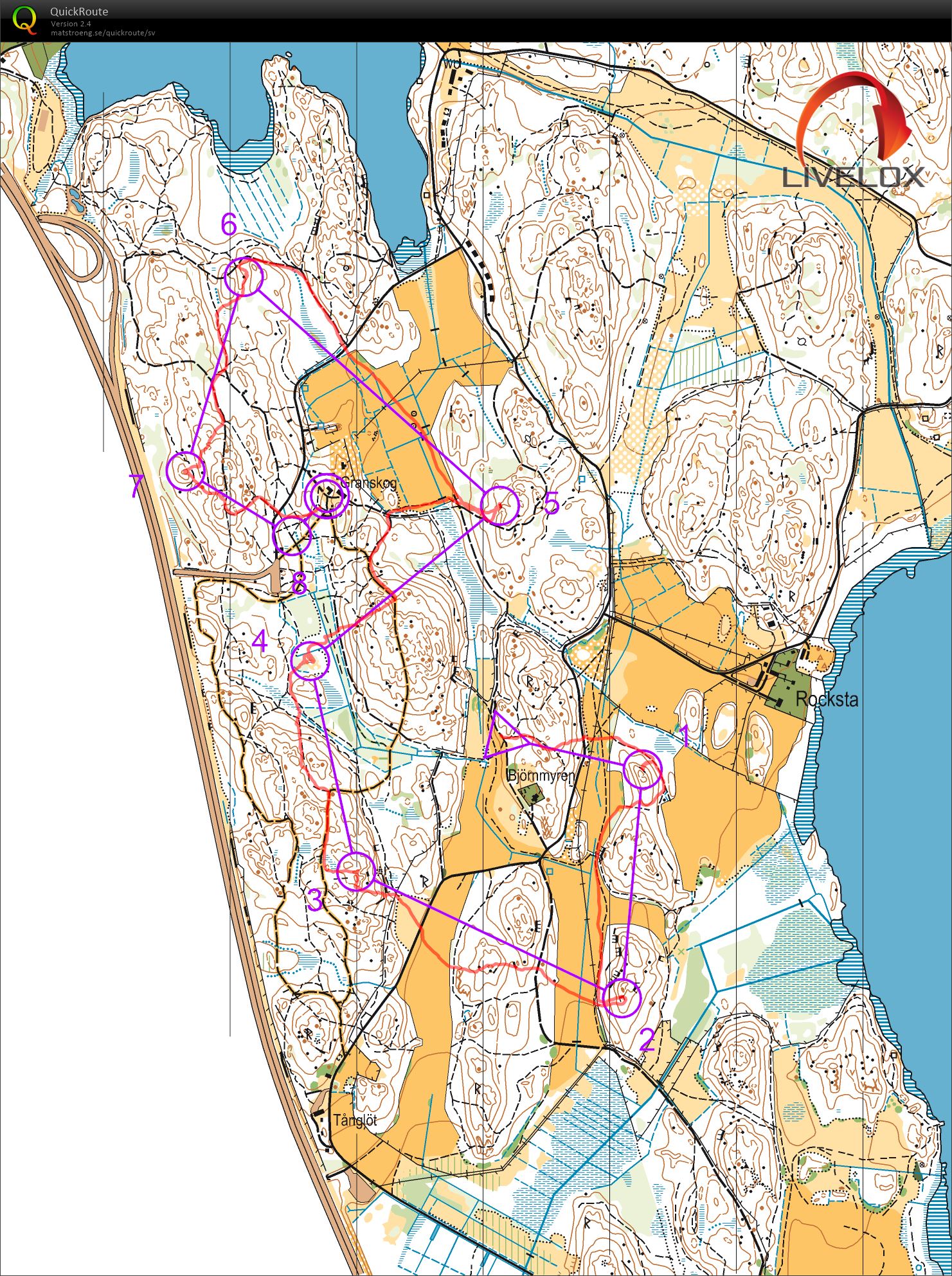 Motionsorientering Granskog (2019-04-11)
